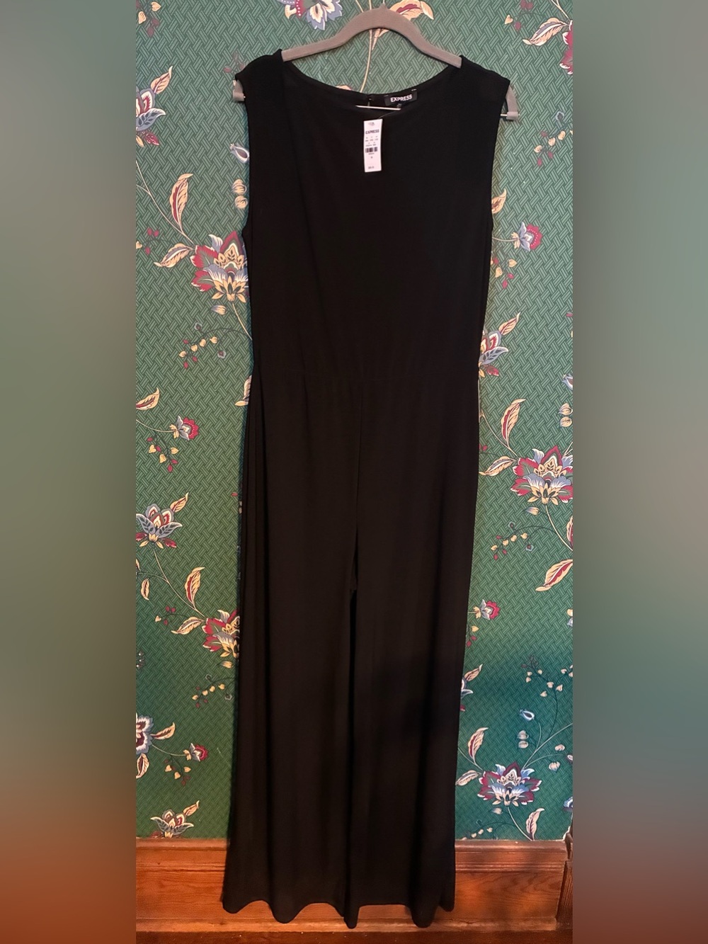 Express Black Sleeveless Pant Jumpsuit